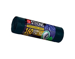 Мешки для мусора 160 л, двухслойные, синие, в рулоне 10 шт., ПВД, 30 мкм, 1100х800 мм, GRIFON SUPER POWER , 101-092 в Усинске