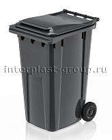 Контейнер для мусора 240 л серый облегченный 240 серый в Усинске