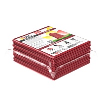 Мешки для мусора 160 л, красные, в пачке 10 шт., ПВД, 40 мкм, 900х1100 мм, i-Bag в Усинске