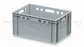 Ящик для мяса и колбасных изделий Е-3 серый в Усинске