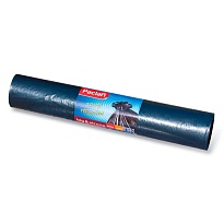 Мешки для мусора 240 л, черные, в рулоне 20 шт., ПВД 35 мкм, 1400х900 мм, PACLAN Big&Strong, 600823 в Усинске