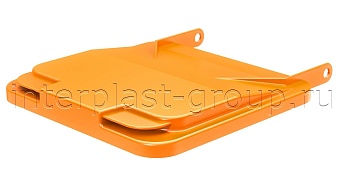 Комплект крышки для контейнера 120 л. оранжевая оранжевый в Усинске Комплект крышки для контейнера 120 л. оранжевая оранжевый в Усинске