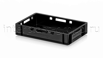 Ящик для мяса и колбасных изделий Е-1 черный в Усинске