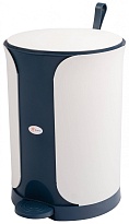 Контейнер для мусора Sтилъ с педалью 18 л синий 18 синий в Усинске