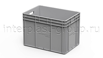 Евроконтейнер открытые ручки/сплошное дно в Усинске
