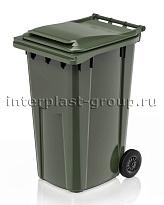 Контейнер для мусора 240 л зеленый облегченный 240 зеленый в Усинске